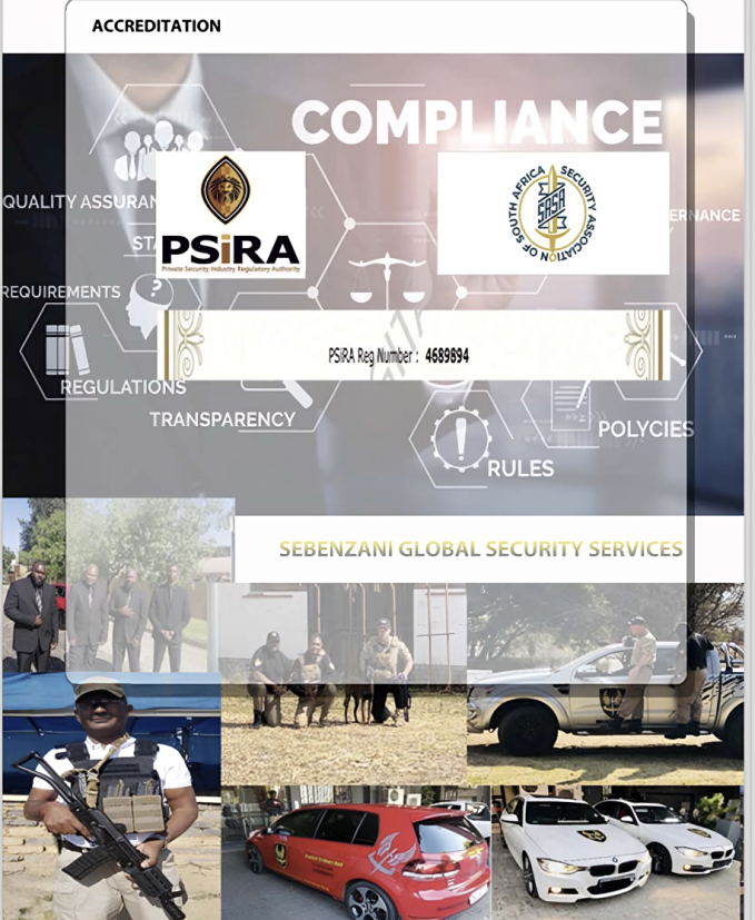 Sebenzani operational capability