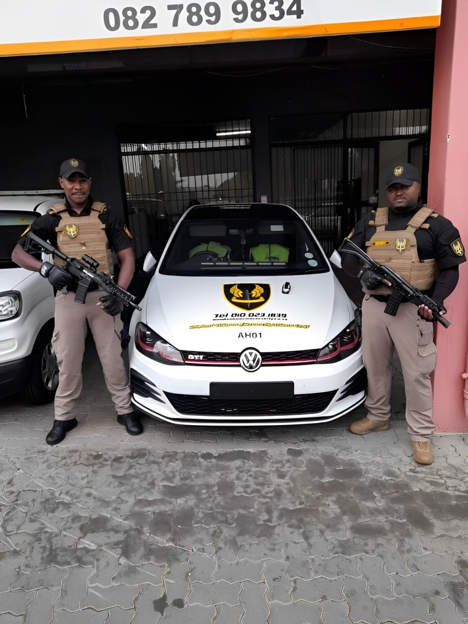 Static guarding service